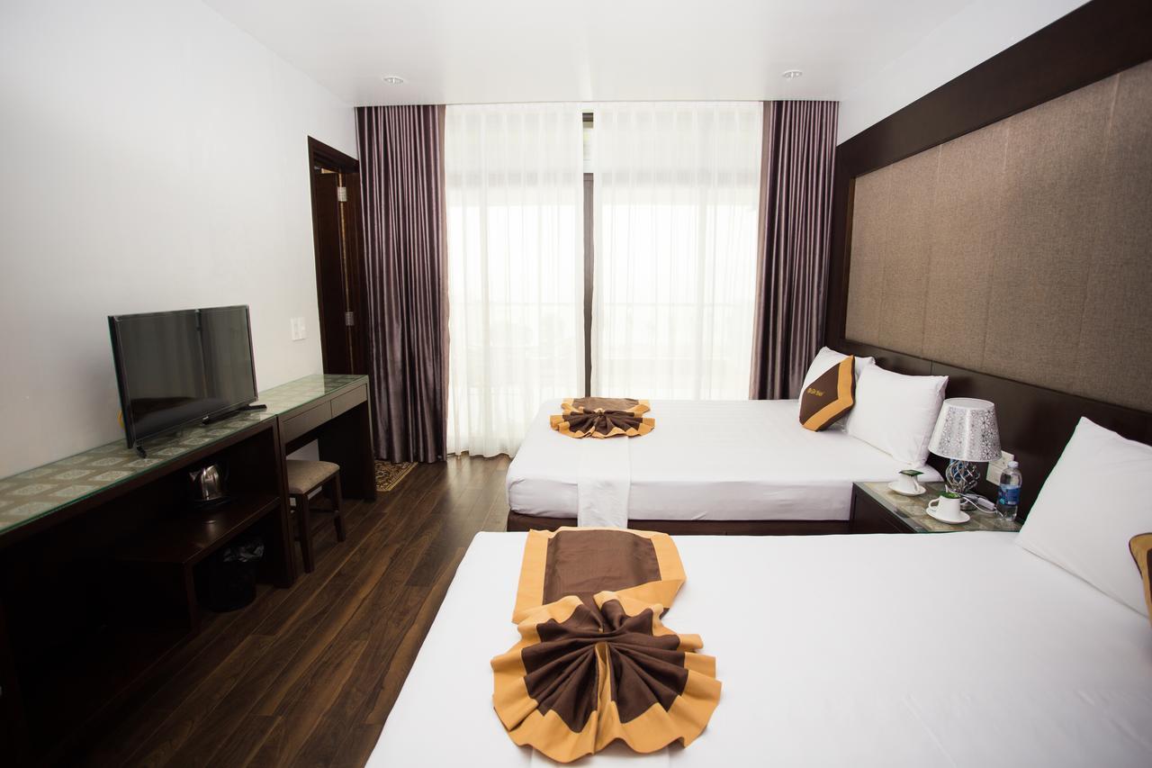 Moc Tra Hotel Tuan Chau Ha Long Esterno foto
